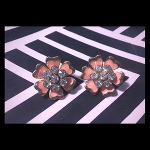 Vintage style flower earrings